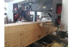 China Hydraulic Full Automatic Portable Horizontal Band Sawmill with electrical motor supplier