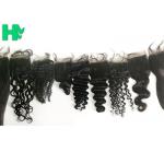 Brazilian Human Hair Closure 4*4 Closure Extensions With baby hair For Women for sale