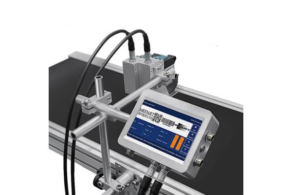 600DPI Thermal Inkjet Date Printer Machine TIJ Automatic Batch Code Printing Machine