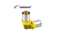 China Commercial Brass Pex Tube Connectors 16mm - 32mm Pex Tubing Compression Fittings supplier