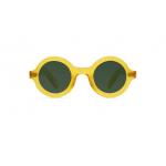 Acetate Polarized Sunglasses Women Men Round Transparent  clear Sun Glasses fashion Unisex eyewear brand design frame for sale
