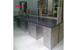 China Bolt Connection Stainless Steel Lab Bench Designed with As Drawing Number of Drawers supplier