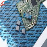 China Factory Custom Size Silicone Thermal Pad 8.5W 4.5mm for Led GPU Laptop Cpu M2 Ssd Cooling manufacturer