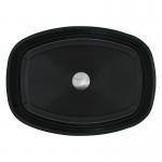 High Glossy Black Tempered Bathroom Wash Basins Smooth Interior And Exterior