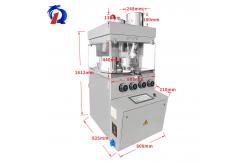 China Zp 27D 25mm Diameter Rotary Auto Tablet Maker Machine / Tablet Presser supplier