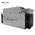 BCH 3400W Microbt Whatsminer M30s+ 100t SHA 256 Algorithm for sale