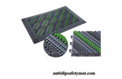 China 15CM Interlocking Tile Anti Slip Safety Floor Mat All Weather Entry Mat supplier