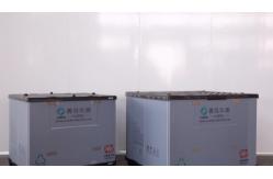 China Recyclable pallets packaging boxes Corrugated Sleeves Foldable Plastic container supplier