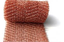 China Customized 99% Pure Copper Mesh Roll 276mm Width for Thermal Insulation supplier