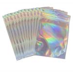 Holographic k Mylar Pouch , Rainbow Aluminum Vacuum Seal Bags for sale