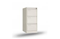 China Black White Waterproof  Sturdy 3 Layers Lateral File Cabinet supplier