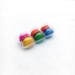 Bespoke plastic vacuum model blister packaging tray 6 holes macaron tray for sale