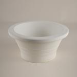 China High Alumina White Ceramic Pouring Cup Ceramic Foundry for Refractory Applications for sale