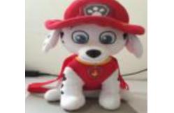 China 30cm 0.98ft Spotty Dog Plush Toy Backpacks Unisex Hypoallergenic supplier