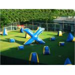 Commercial Grade PVC Tarpaulin Inflatable Paintball Bunker for sale