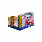 Children Fun Park Inflatable Bounce House With Large Slide for sale