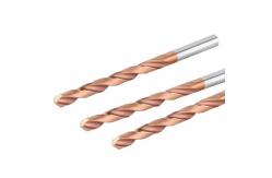 China Straight Shank Carbide Twist Drill Bit Acceptable Customized Size supplier