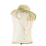 Quick Dry Anti - Mosquito Head Net Wide Brim Sun Hat Outdoor Beekeeping Protect Anti - Sting Mesh Breathable Cap for sale