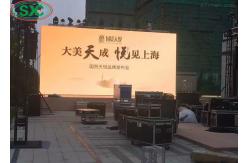 China Outdoor Rental Led Display Racks  Pixel pitch 6mm with High Brightness supplier