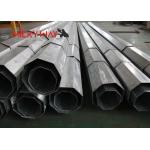 Hot Dip Galvanized Electrical Power Pole for Power Transmission with Customized Height