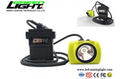 China 18000LUX 6.8Ah Rechargeable Mining Cap Lamps IP68 385LUM supplier
