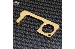 China Multifunctional Contact Free Door Opener Custom Shaped Keychains supplier