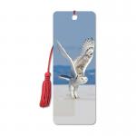 CMYK 15.6X5.3cm Birds 3D Lenticular Bookmark With Tassels for sale