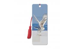 China CMYK 15.6X5.3cm Birds 3D Lenticular Bookmark With Tassels supplier