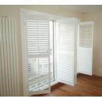 Plantation PVC Louver Window Shutters PVC Plastic Blade for sale