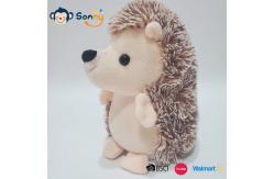 China Recording Speaking Hedgehog Plush Toy Cute Educational supplier