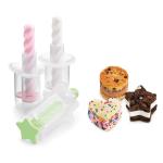 2 Shape Kitchen Baking Tools Mini Ice Cream Sandwich Maker For Home