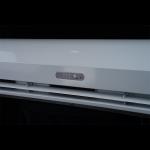 Retail Store Door 36 Inch Heated Air Curtain Ventilation Silent 24KG for sale