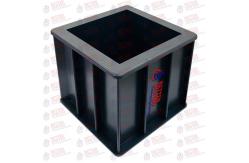 China Lightweight EN 12390-1 Concrete Testing Equipment Plastic Cube Mould 150mm supplier