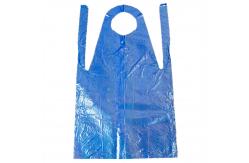 China Waterproof Disposable PE Plastic Apron Blue / White / Green / Red Kitchen / Food Industry supplier