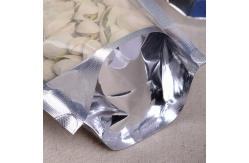 China k Aluminum Foil Standing Up Pouches Resealable with Transparent Front supplier
