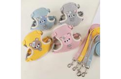 China Pet Harness Beathable Adjustable Cutomized for Small Teddy Dogs supplier
