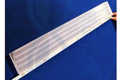 China Custom Frosted Square Large 2.2g/Cm3 Quartz Glass Sheet supplier