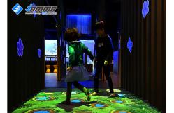 China Multiplayer Interactive Floor Projector Children Game for Amusement Park supplier