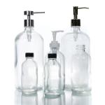 1oz 2oz 3oz Frosted Glass Lotion Bottles Boston Diffuser for sale