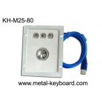 IP65 Rate Stainless steel Optical Trackball Industrial Pointing Device for sale