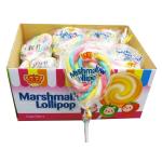 Lollipop Round Shape Marshmallow Candy Sweet Colorful Soft for sale