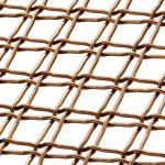 Custom Facade Flexible Weave Metal Screen With Stainless Steel Flat / Round Wire for sale