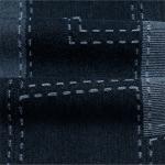 Denim Line Lattice Print Fabric 108×56 , 9OZ Stretch Jacquard Fabric 170cm Width for sale
