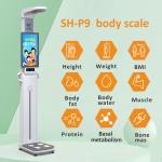 Bluetooth Bmi Body Fat Measuring Intelligent Voice Height Weight Healthy Scale for sale