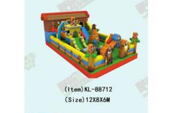 China Boonie Bears Theme Playgrounds Children Fun Park Inflatable supplier
