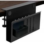 Clamp Mount Under Hanging Desk Organizer for Cable and File Management in Office or School for sale