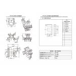 BEE1681 EE16 Vertical Widened PIN5+2+2PIN Distribution Transformer And Power Transformer for sale