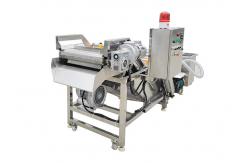 China Fruits 380V Vegetable Washing Machine With Conveyor supplier