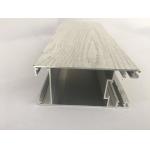 High Sharpness Wood Finish Aluminium Profiles Low Carbon Environmental Protection for sale