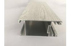 China High Sharpness Wood Finish Aluminium Profiles Low Carbon Environmental Protection supplier